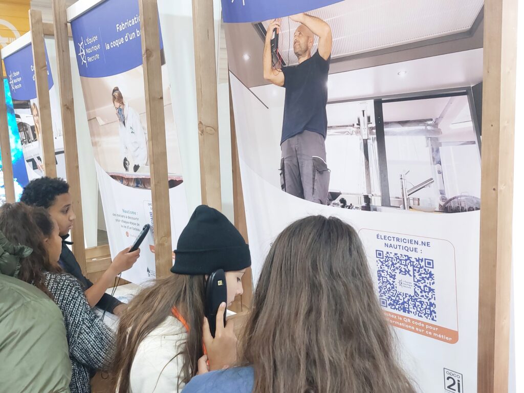 audio guide parcours métiers du nautisme