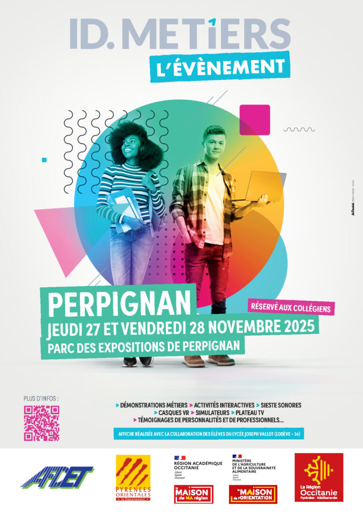 affiche ID Métiers Perpignan 2025