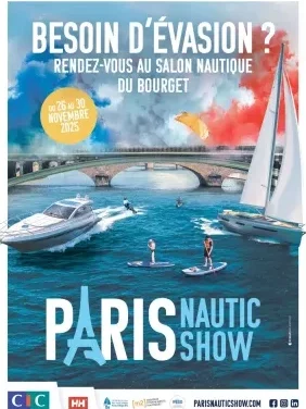 Affiche Paris nautic show 2025