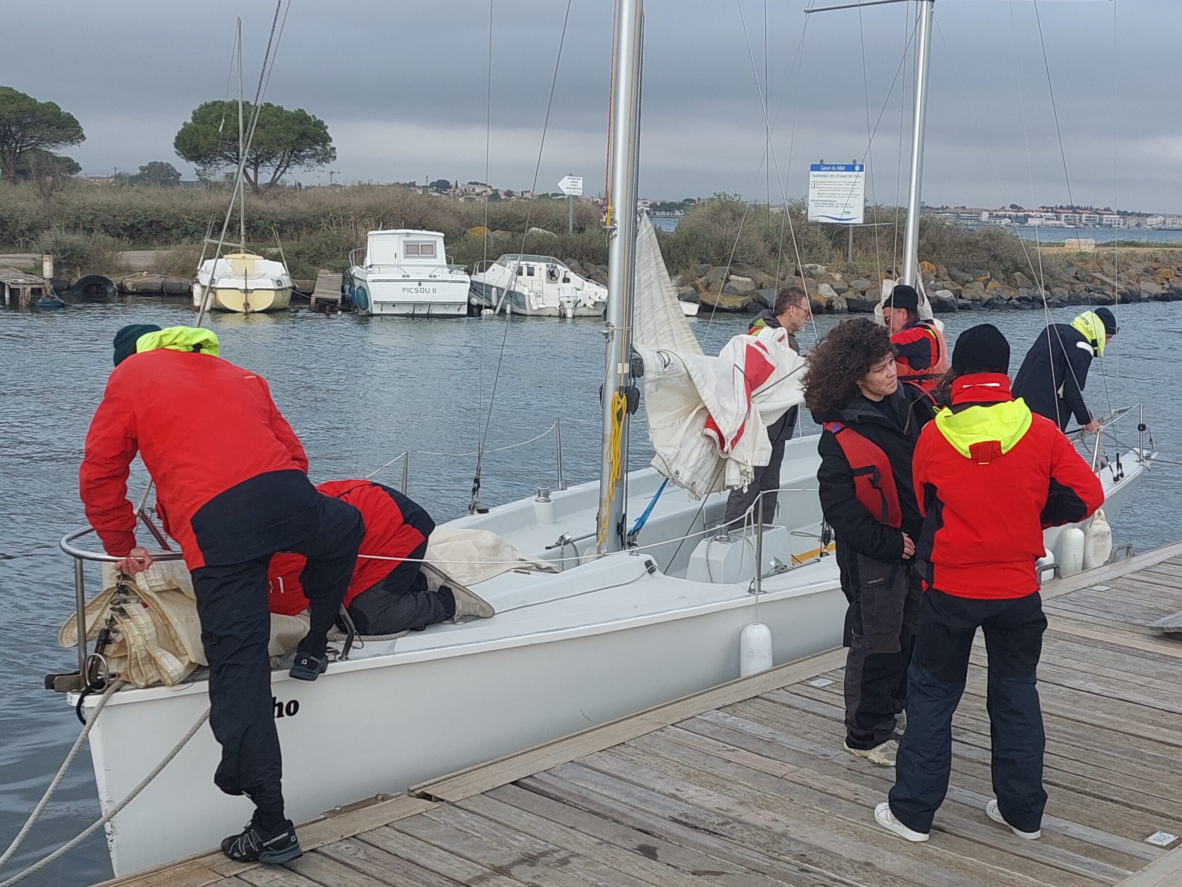 navigation avec les Glénans