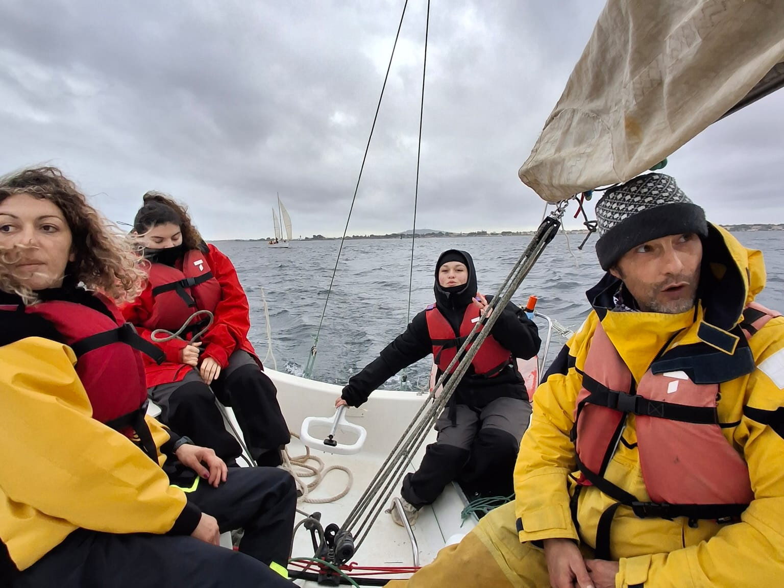 Les FCIL voilerie en navigation